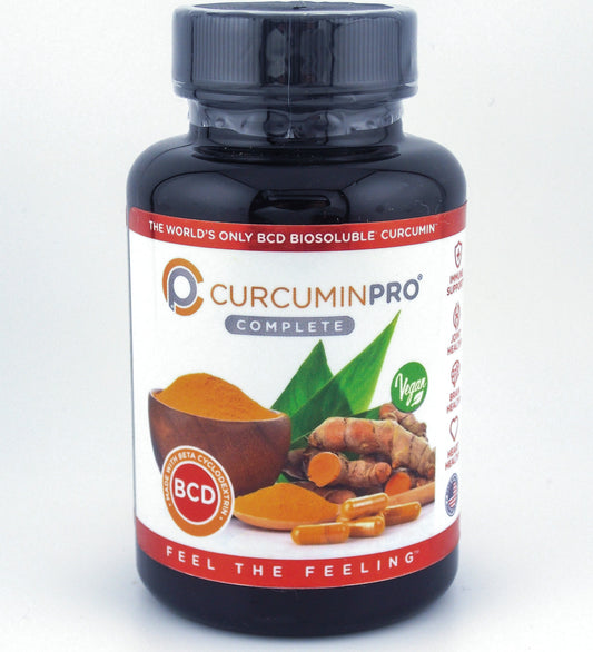 New! CurcuminPro Complete BCD 500 mg 60 ct